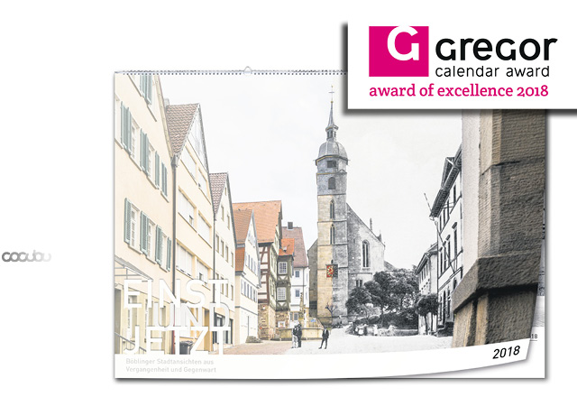 Gregor calendar award 2018 exelence 