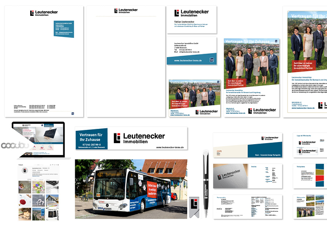 Corporate Design, Werbung, Blickfang, Werbewirkung, Ludwigsburg, Immobilien